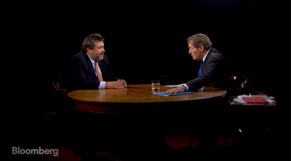 OurCrowd CEO Jon Medved on Bloomberg TV’s “Charlie Rose”